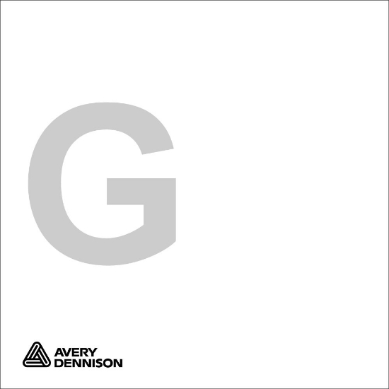 Avery 501 EF Gloss White vinyl 1.23