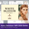 Avery MPI 3000 Gloss White Permanent 1.60 x 50m