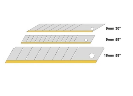 Picture of TitanBlades 9mm  59° (10er Pack)