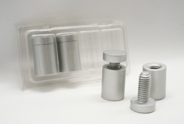 Aluminium Stand Off 19mm Dia 25mm long (Pack of 4) 