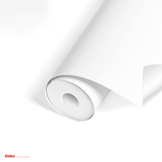 Picture of Roll Up Film Satin Gloss White 1.27 x 20m 210mic