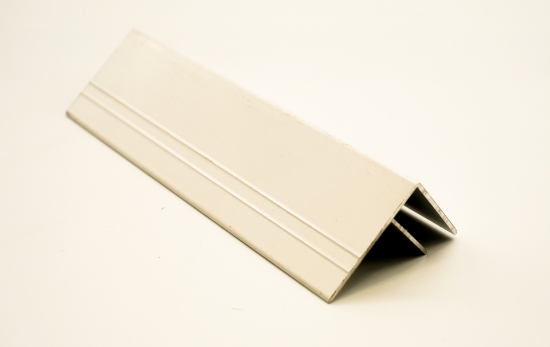 Picture of Aluminium F Profile White 10mm x 3mtr