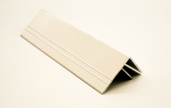 Picture of Aluminium F Profile White 25mm x 4mtr