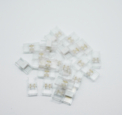 Show details for Connector IP20 Beetle Clip 2 pin Strip to Strip Picture of Connector IP20 Beetle Clip 2 pin Strip to Strip