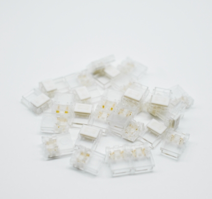 Show details for Connector IP20 Beetle Clip 2 pin Strip to Wire Picture of Connector IP20 Beetle Clip 2 pin Strip to Wire