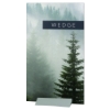 Wedge 800mm - Poster Stand 2 Part Metal BaseGrey powder coated steel base
