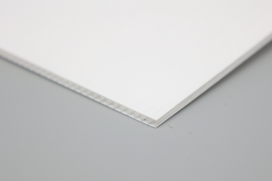 White Corriboard Sheet from Material Solutions Ireland