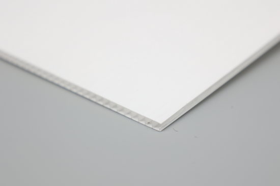 White Corriboard Sheet from Material Solutions Ireland
