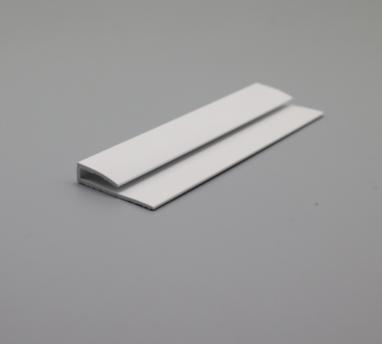 Picture of J Section Edge Trim White 2440mm (Ref 2324)