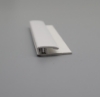 Picture of J Section Two Part Edge Trim Base White 3050mm