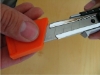 Picture of BladeBreaker II, for safely breaking and catching blades.
