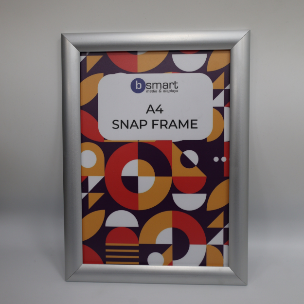 Picture of bsmart A4 Snap Frame Gold 25mm