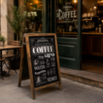 Picture of Wooden Chalkboard 