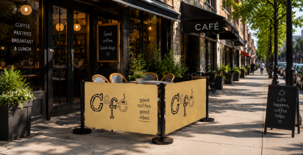 Picture of Cafe Barrier System