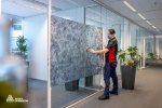 Picture of Avery Dennison® Organoid Natural Surfaces - Skellett Leaves - Dark Translucent - Removable 1.36 x 1m - Organoid Wallpaper