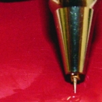 Picture of JanusWeeder, 2 in 1 weeding needle and mini knife.