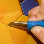 Picture of CutGrip, suitable for left and right hand.